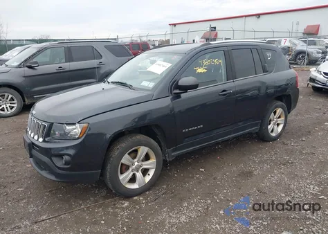 2014 Jeep Compass Sport из США, поврежденный, VIN 1C4NJDBB2ED530382